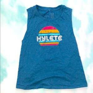 HYLETE NEW athletic cropped tank